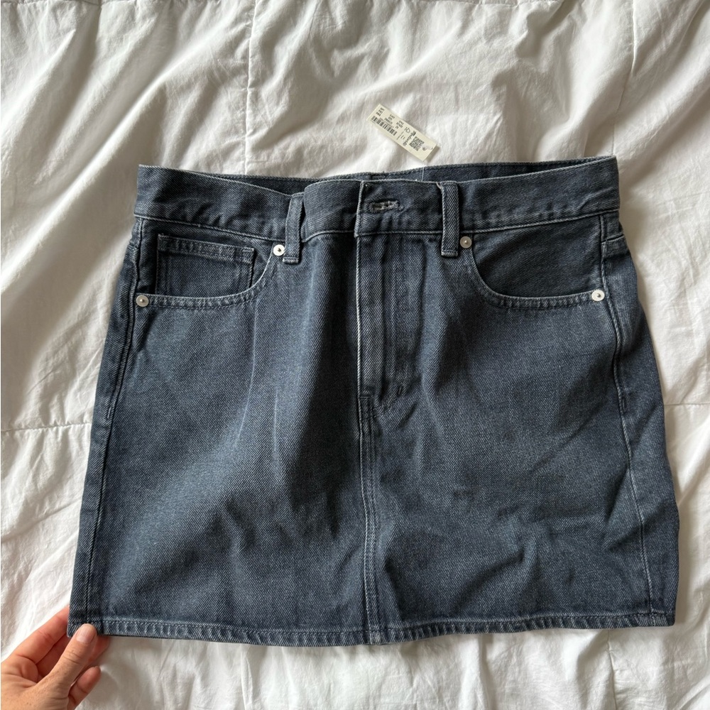 Madewell Dark Blue Mini Skirt